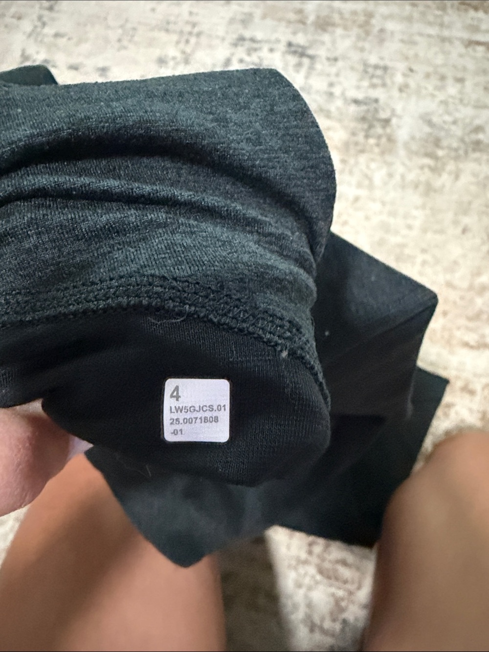 Heather Grey Lululemon Leggings View 4